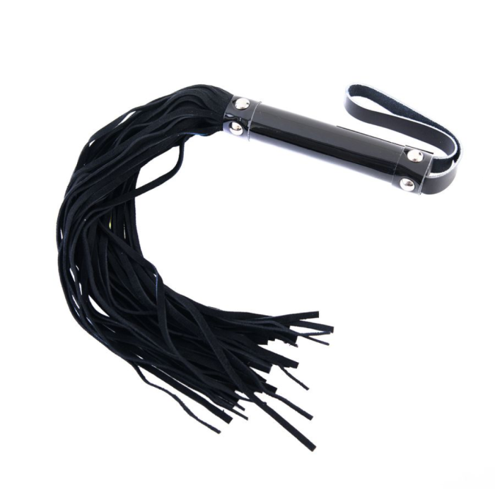 Флоггер TOYFA Theatre из замши черный, 49 см