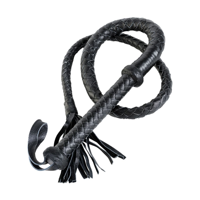 Кнут Плеть TOYFA Theatre кожа, cерый, 1,75 м