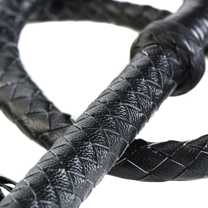 Кнут Плеть TOYFA Theatre кожа, cерый, 1,75 м