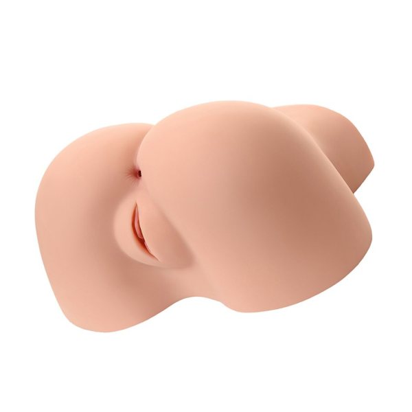 Мастурбатор реалистичный KOKOS Alice с вибрацией и ротацией, TPR, телесный, 30 см
