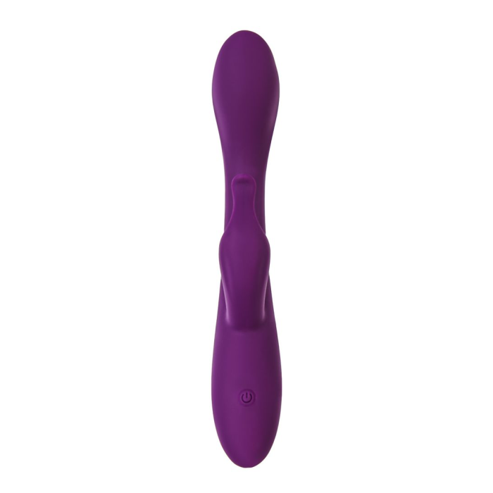 Вибратор для точки G с клиторальной стимуляцией Let it G, G-Spotter, силикон, фиолетовый, 19,5 см