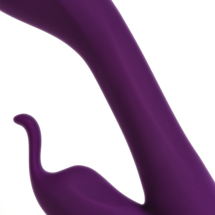 Вибратор для точки G с клиторальной стимуляцией Let it G, G-Spotter, силикон, фиолетовый, 19,5 см