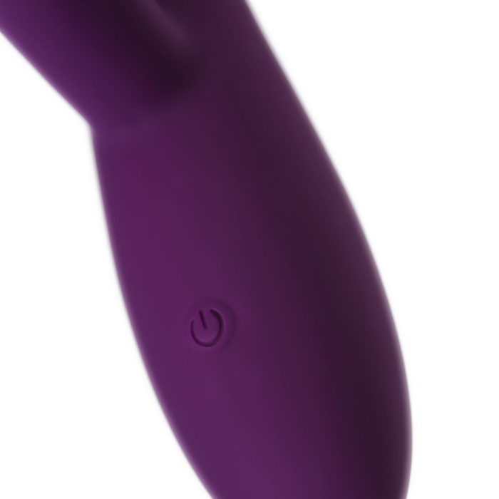 Вибратор для точки G с клиторальной стимуляцией Let it G, G-Spotter, силикон, фиолетовый, 19,5 см