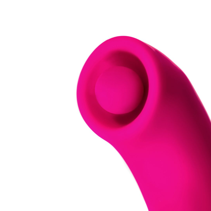 Вибратор со стимулирующим шариком и вакуумной стимуляцией JOS Rolli, силикон, розовый, 22 см