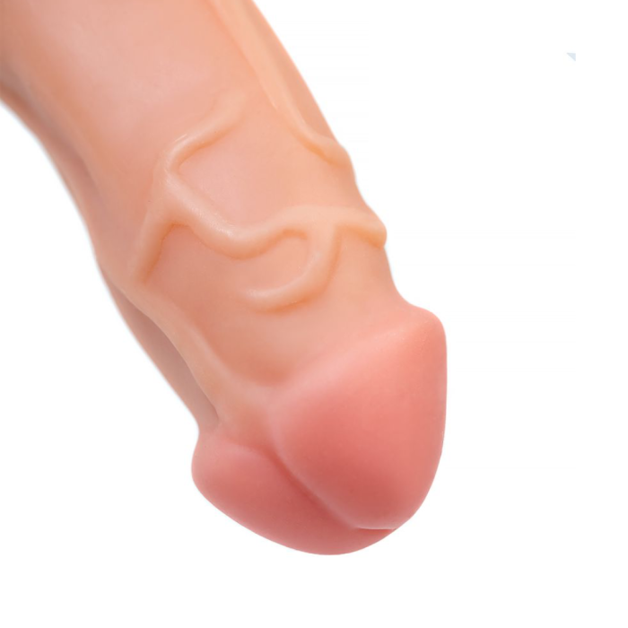 Реалистичный фаллоимитатор RealStick Nude Rolo, PVC, телесный, 17 см