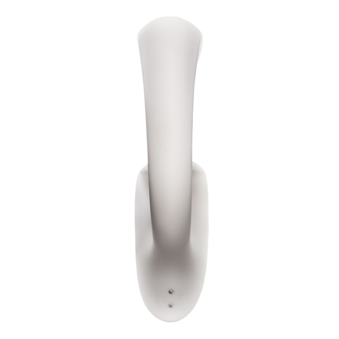 Вагинально-клиторальный вибратор Satisfyer G for Goddess 1, белый, 27 см