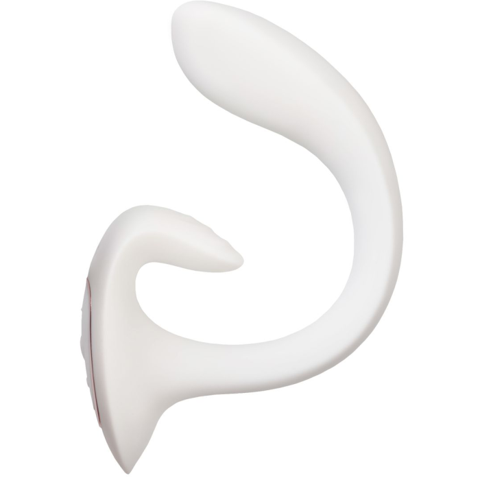 Вагинально-клиторальный вибратор Satisfyer G for Goddess 1, белый, 27 см