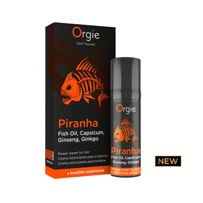 Стимулирующий крем для мужчин "PIRANHA POWER CREAM", Orgie