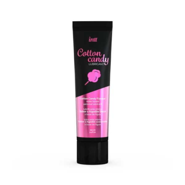 Лубрикант на водной основе с ароматом сладкой ваты "COTTON CANDY LUBRICANT", intt, 100 мл