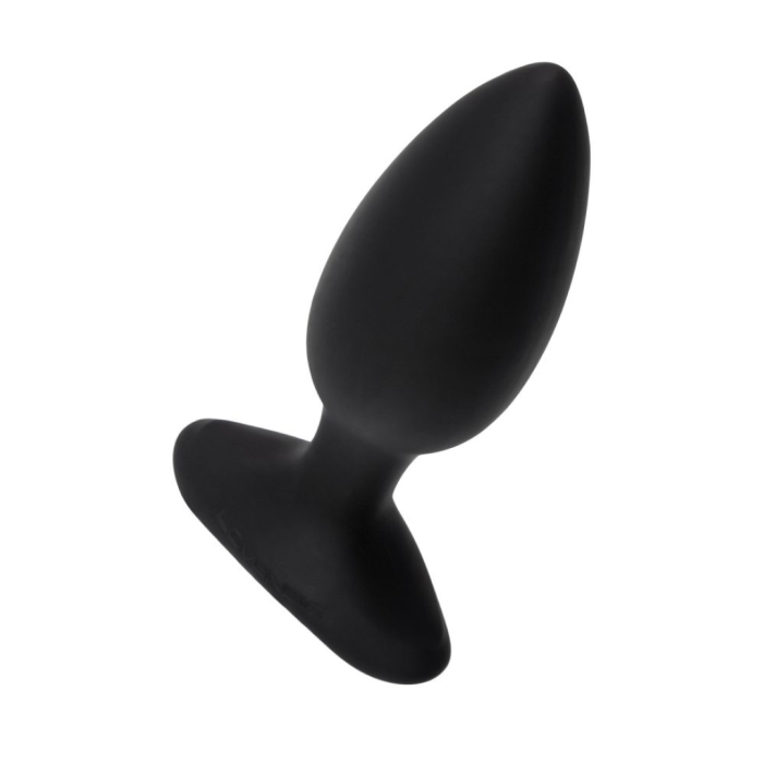 Анальная втулка LOVENSE Hush 2 (S), силикон, черная, 12,1 см, Ø 3,8 см