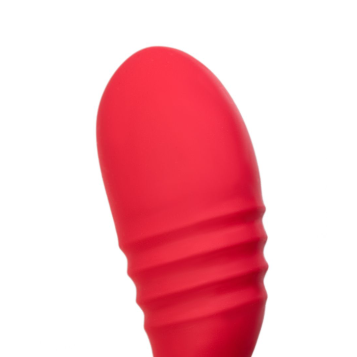 Фрикционное виброяйцо LOVENSE Vulse, силикон, красный, 20,3 см
