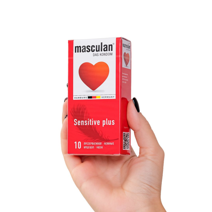 Презервативы Masculan, сlassic 1, нежные, 19 см, 5,2 см, 10 шт.