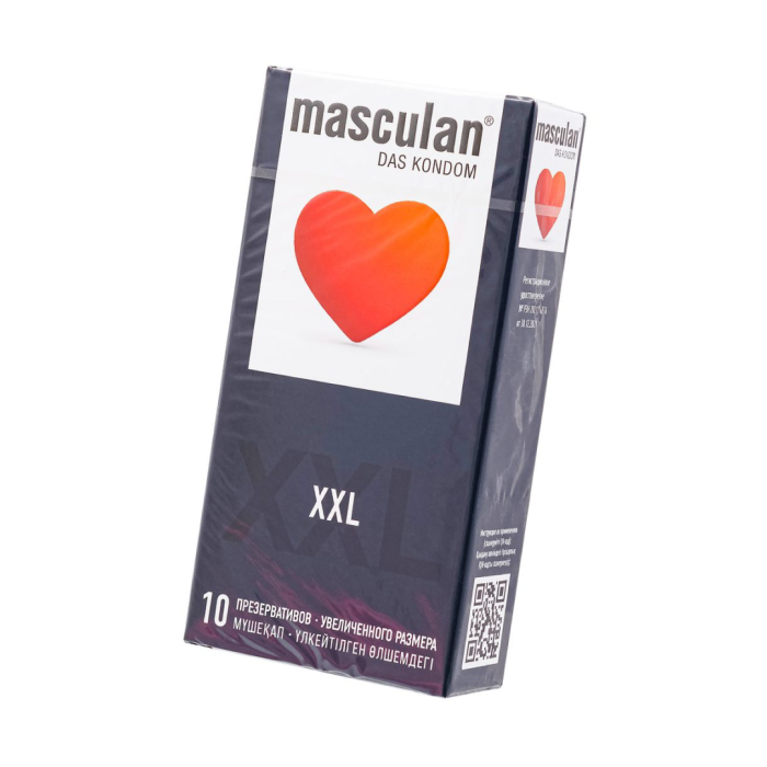 Презервативы Masculan, classic 4, XXL, увеличенного размера, 20 см, 5,4 см, 10 шт.