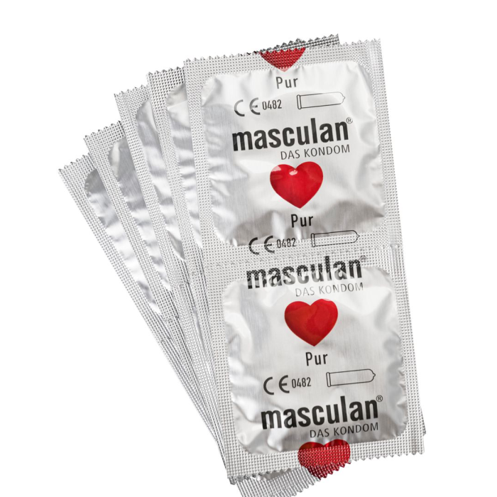 Презервативы Masculan, Pur № 10 утонченные, 18,5 см, 5.3 см, 10 шт.